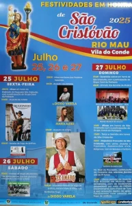 Festividades em Honra de São Cristóvão 2025 - Vila do Conde