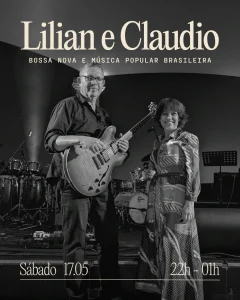 Lilian Raquel e Cláudio César Ribeiro no Angel's Share