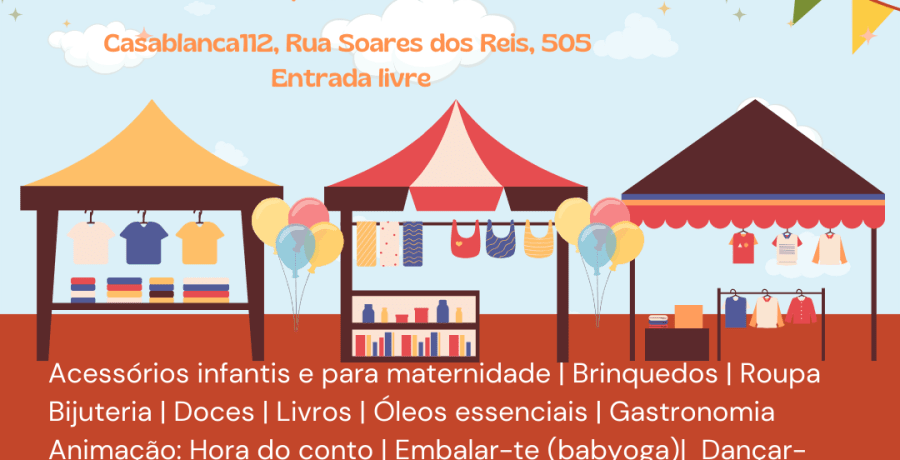 Mercado especial para crianças