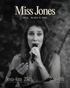 Miss Jones ao vivo no WOW - Porto