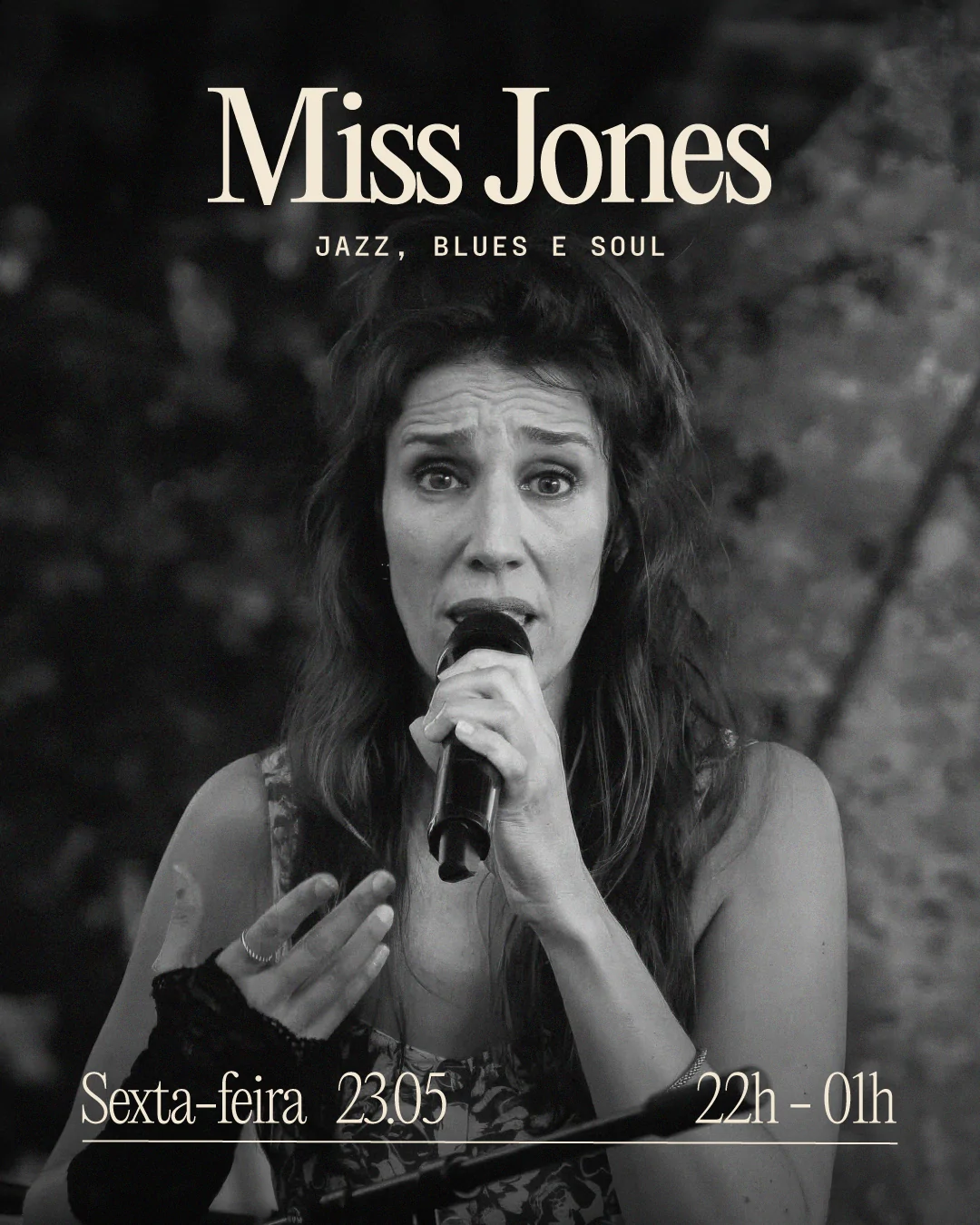 Miss Jones ao vivo no WOW - Porto