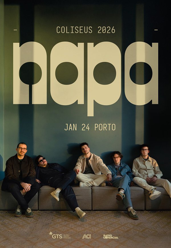 NAPA AO VIVO NOS COLISEUS