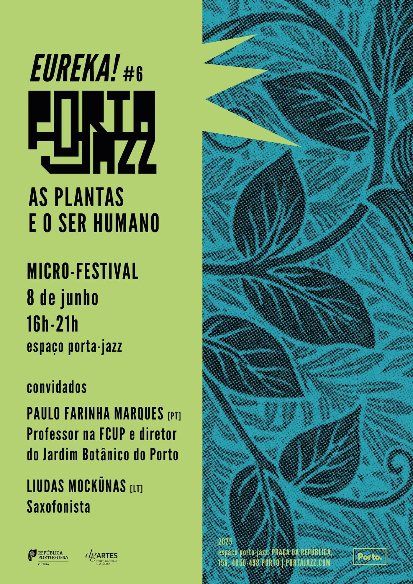 EUREKA! #6: As Plantas e o Ser Humano – Uma Conversa entre Ciência, Arte e Natureza