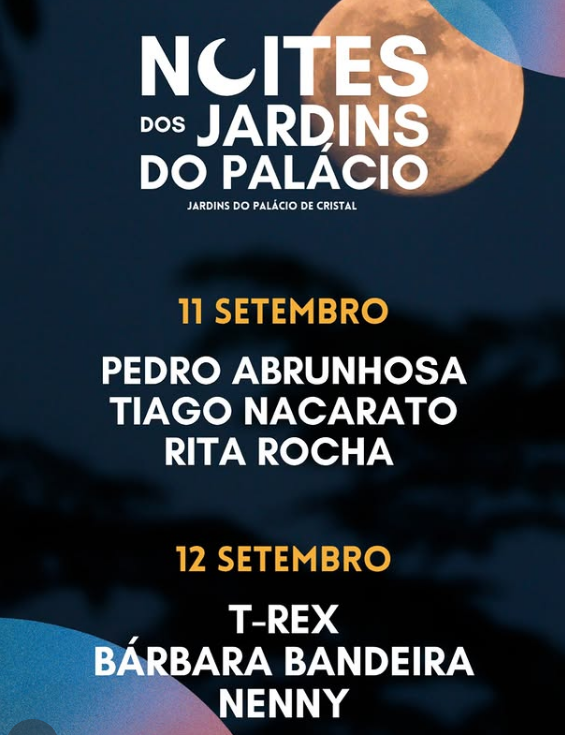NOITES DOS JARDINS DO PALÁCIO 2026