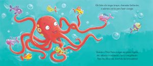 “O Polvo Coceguinhas”, de Ruth Galloway — Jardins da Biblioteca Popular de Pedro Ivo