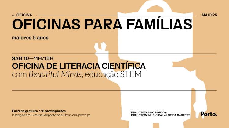 OFICINAS PARA FAMÍLIAS - OFICINA DE LITERACIA CIENTÍFICA