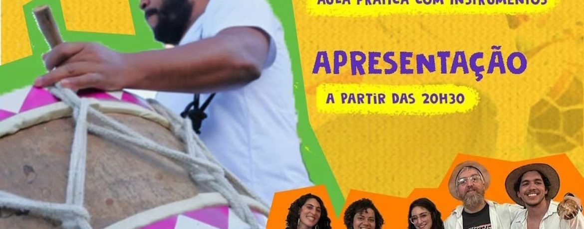 Oficina de Coco e concerto com Tiago Félix