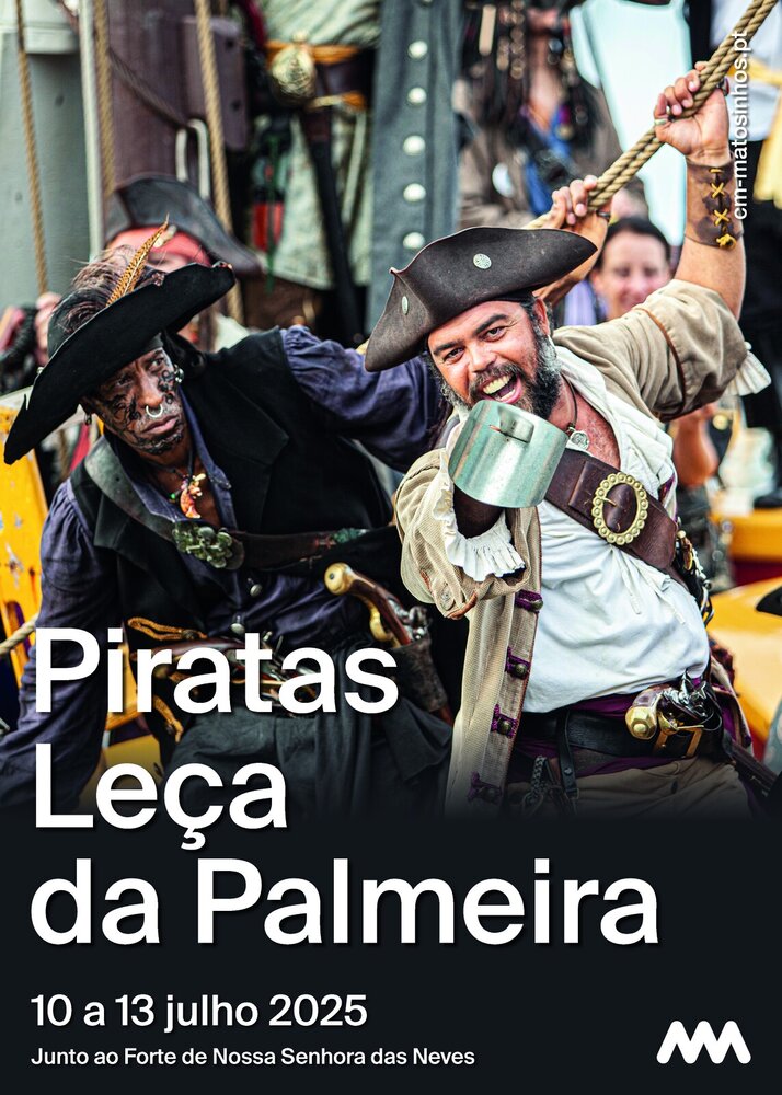 Os Piratas Invadem Leça da Palmeira: Espetáculo Histórico e Familiar de 10 a 13 de Julho 202