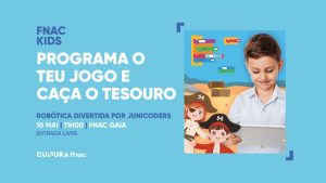 Programa o Teu Jogo e Caça o Tesouro