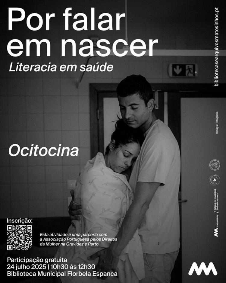 Sessão “Por Falar em Nascer” regressa a Matosinhos com foco na ocitocina