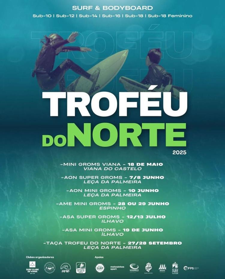 Troféu do Norte – Competição de Surf em Matosinhos
