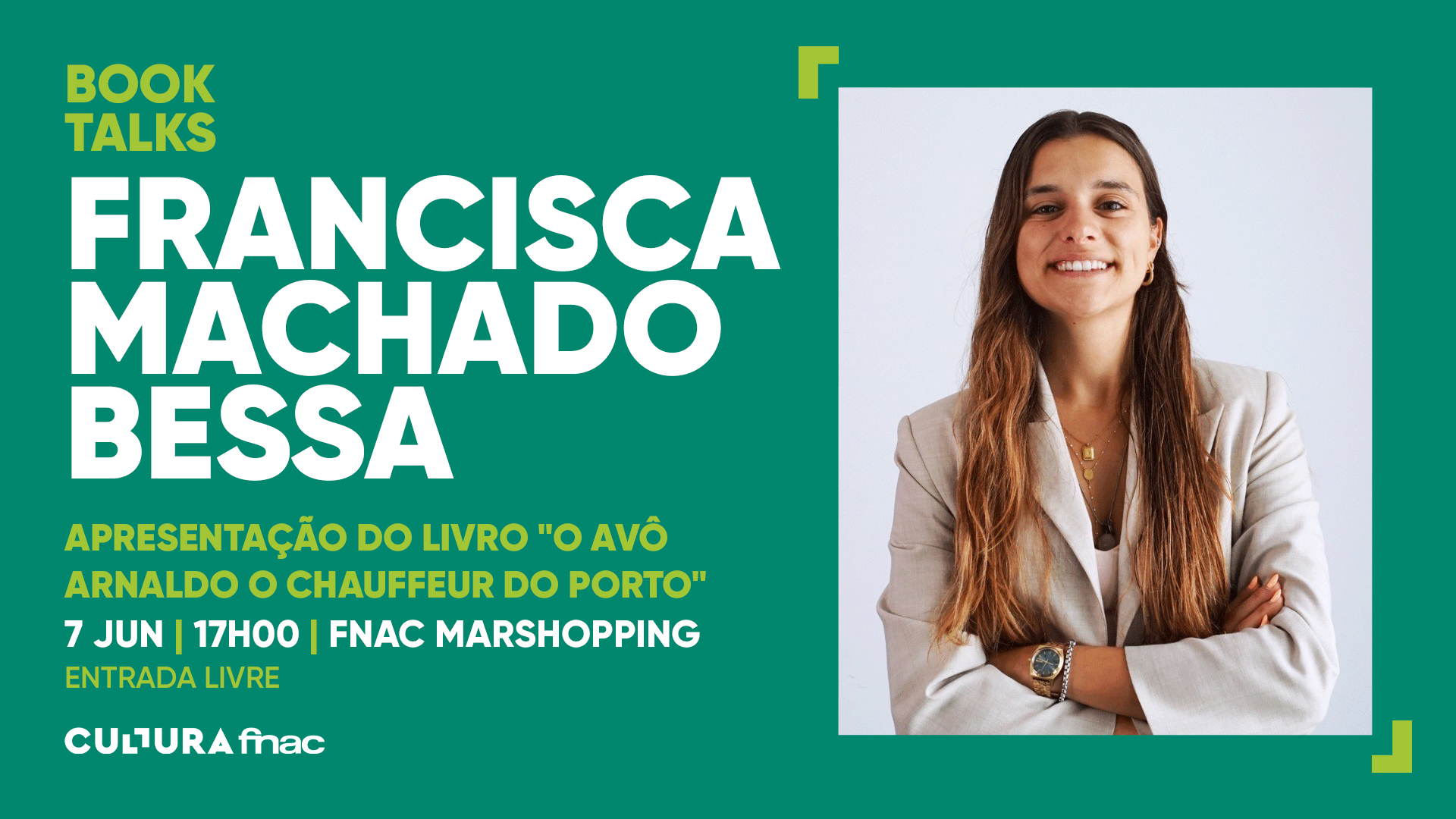 apresenta no Fórum FNAC um livro que homenageia os avós. Os avós são peça