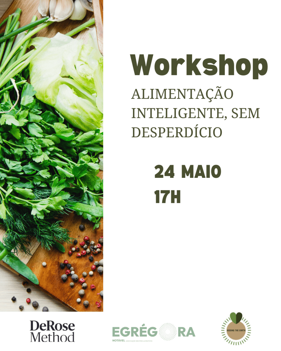 Workshop “Alimentação Inteligente, sem Desperdício” na Maia com Carla Jesus