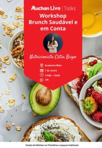 Workshop Brunch Saudável e em Conta