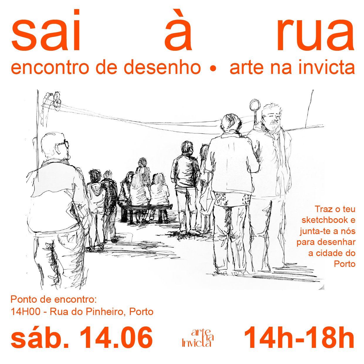 Sai à Rua - Encontro de Desenho