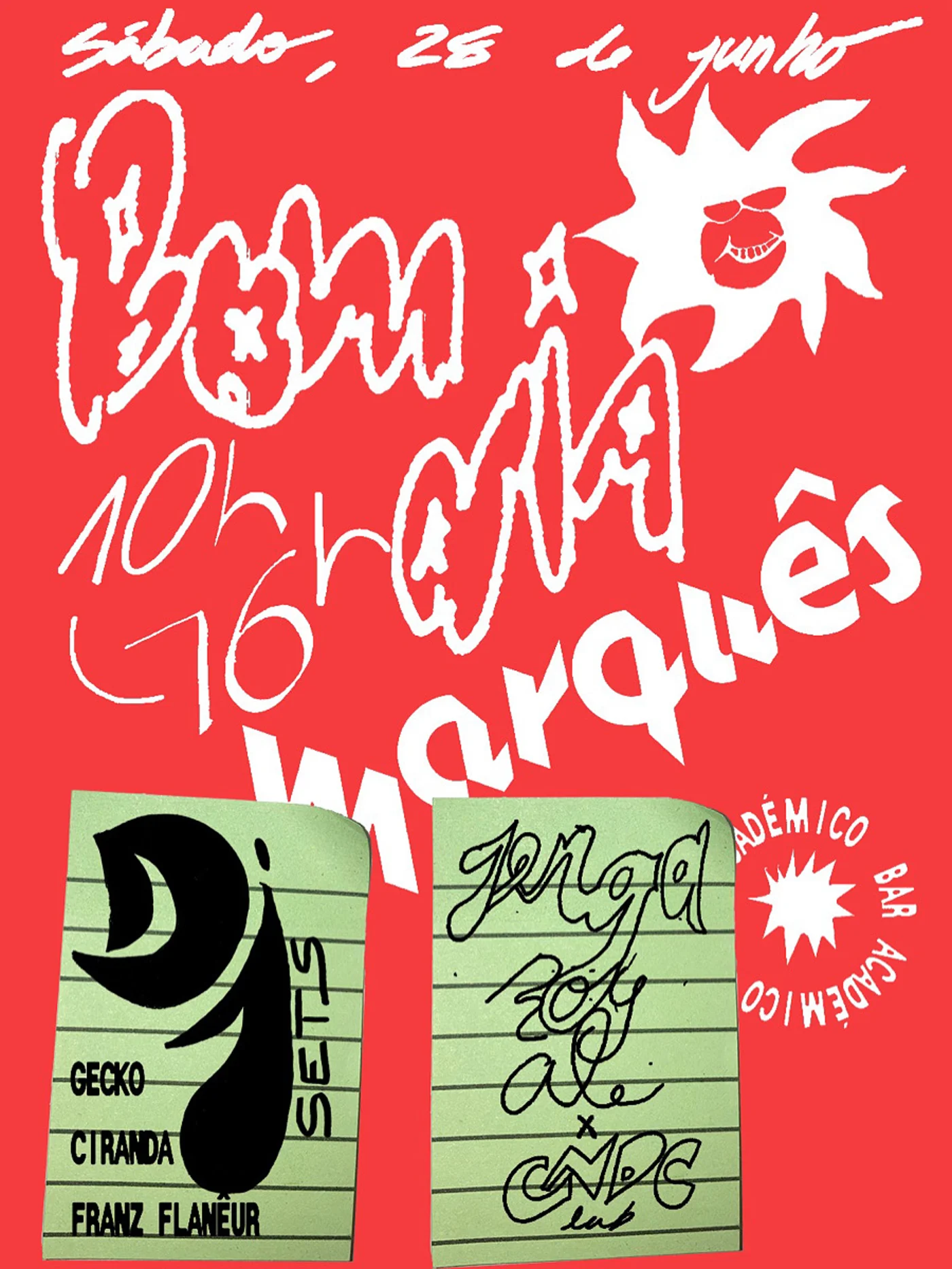 Bom Dia, Marquês! – Manhãs Festivas com DJ Sets, Jenga e Feijoada Brasileira Vegan no Porto