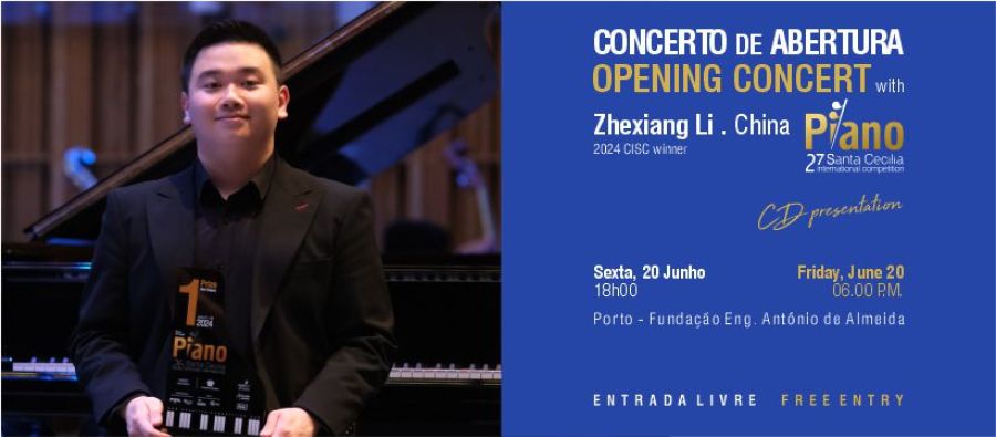 CISC: Concerto de Abertura com Zhexiang Li James