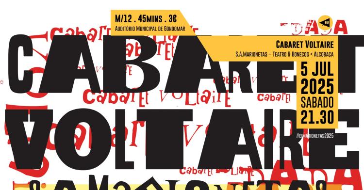 Cabaret Voltaire em Gondomar