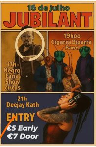 Negro Faria, Cigarra Bizarra e Deejay Kath