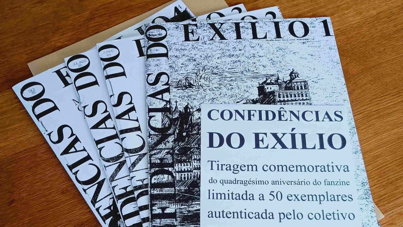 Confidências do Exílio | Apresentação da Reedição do Fanzine no Porto