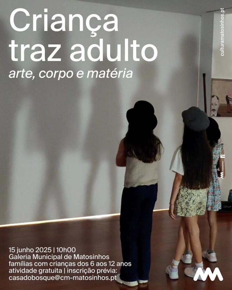 Criança traz adulto