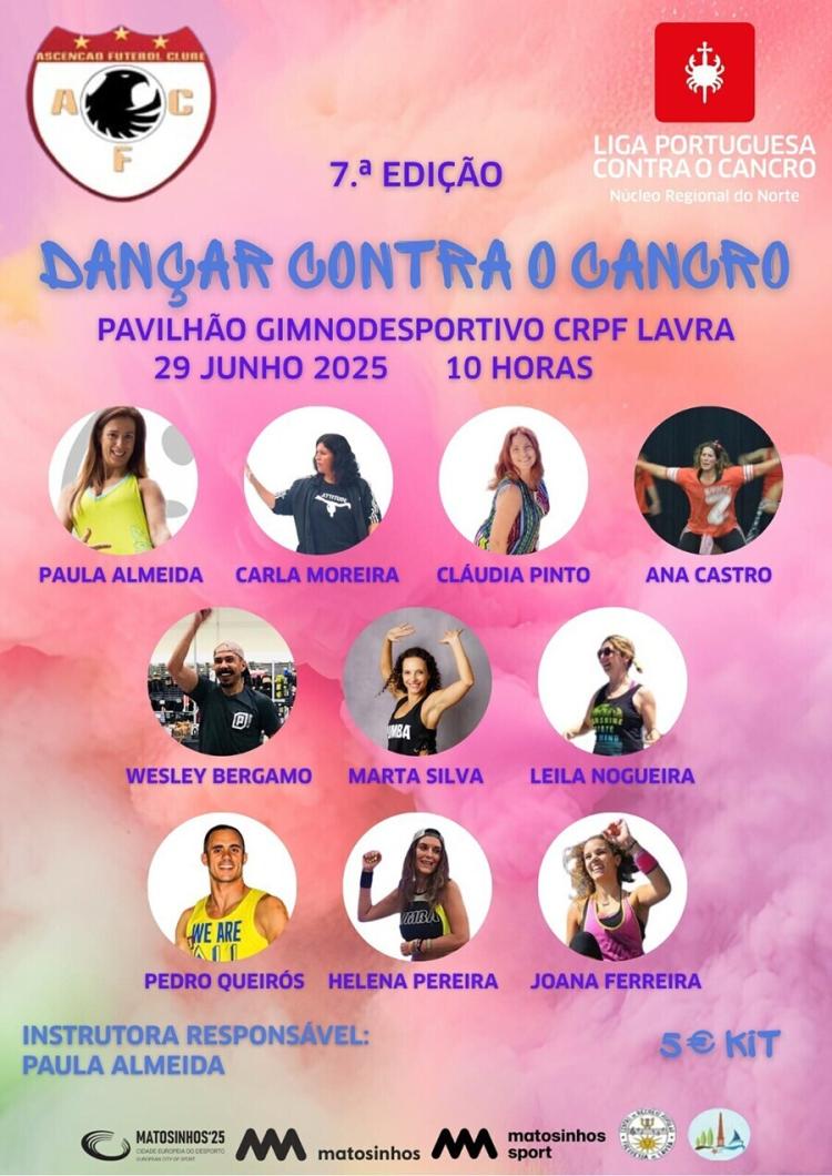 DANÇAR CONTRA O CANCRO | Evento Solidário em Matosinhos