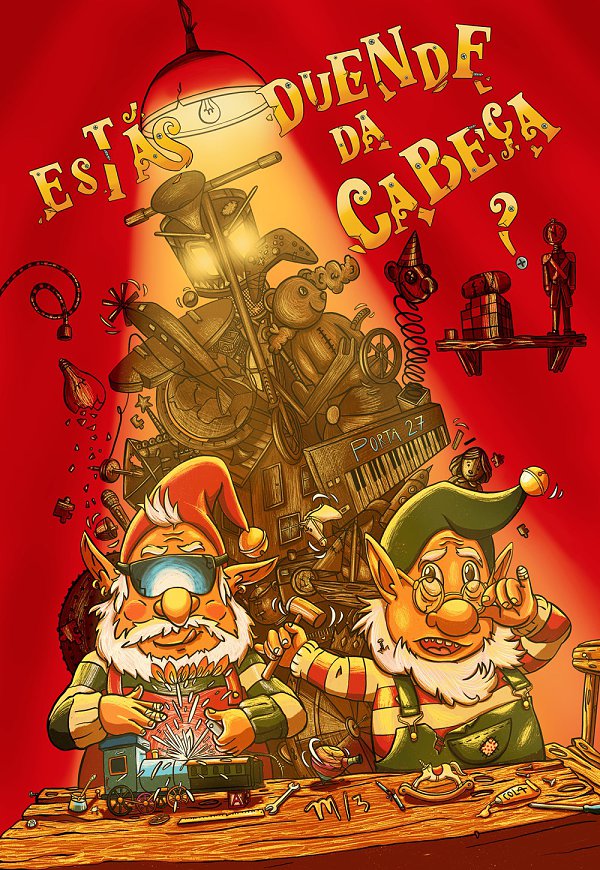 ESTÁS DUENDE DA CABEÇA