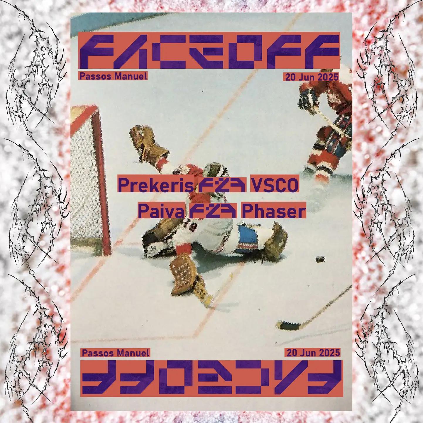 FACEOFF #4 HOCKEY Duelo Sonoro no Passos Manuel