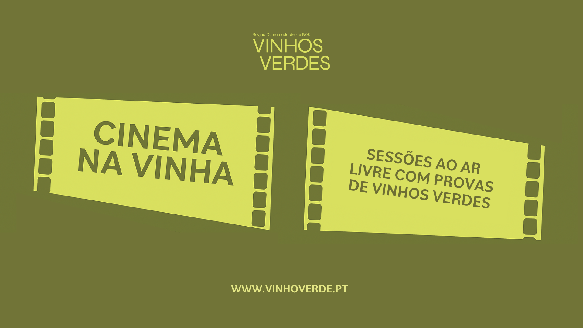 Cinema na Vinha - Região Demarcada dos Vinhos Verdes