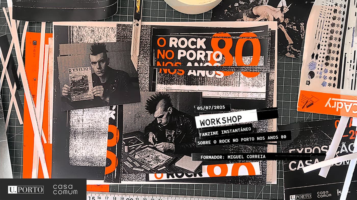 Fanzine Instantâneo sobre "O Rock no Porto dos anos 80"