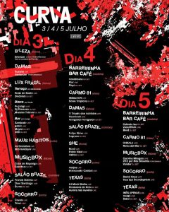 Festival Curva : BBB Hairdrayer + As Docinhas ao Vivo