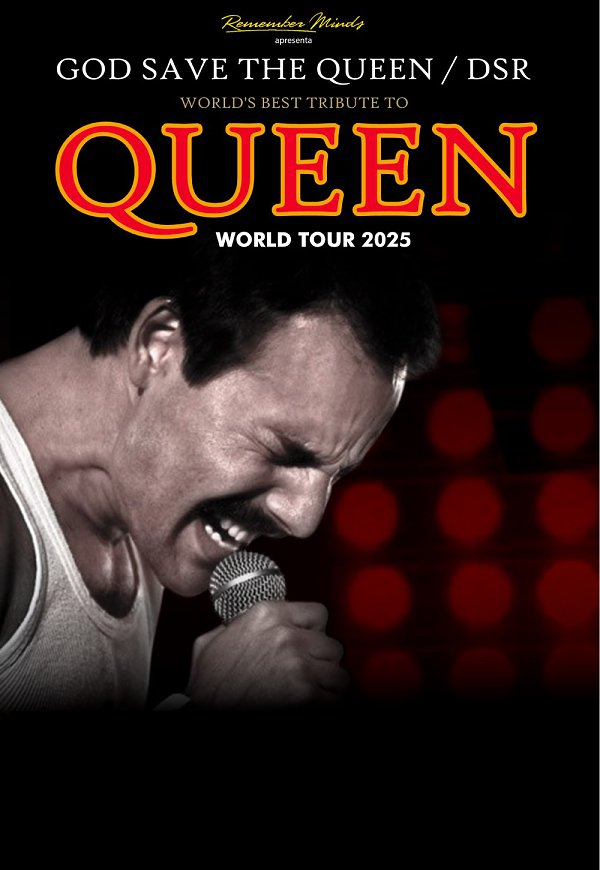 GOD SAVE THE QUEEN ao vivo em Gondomar