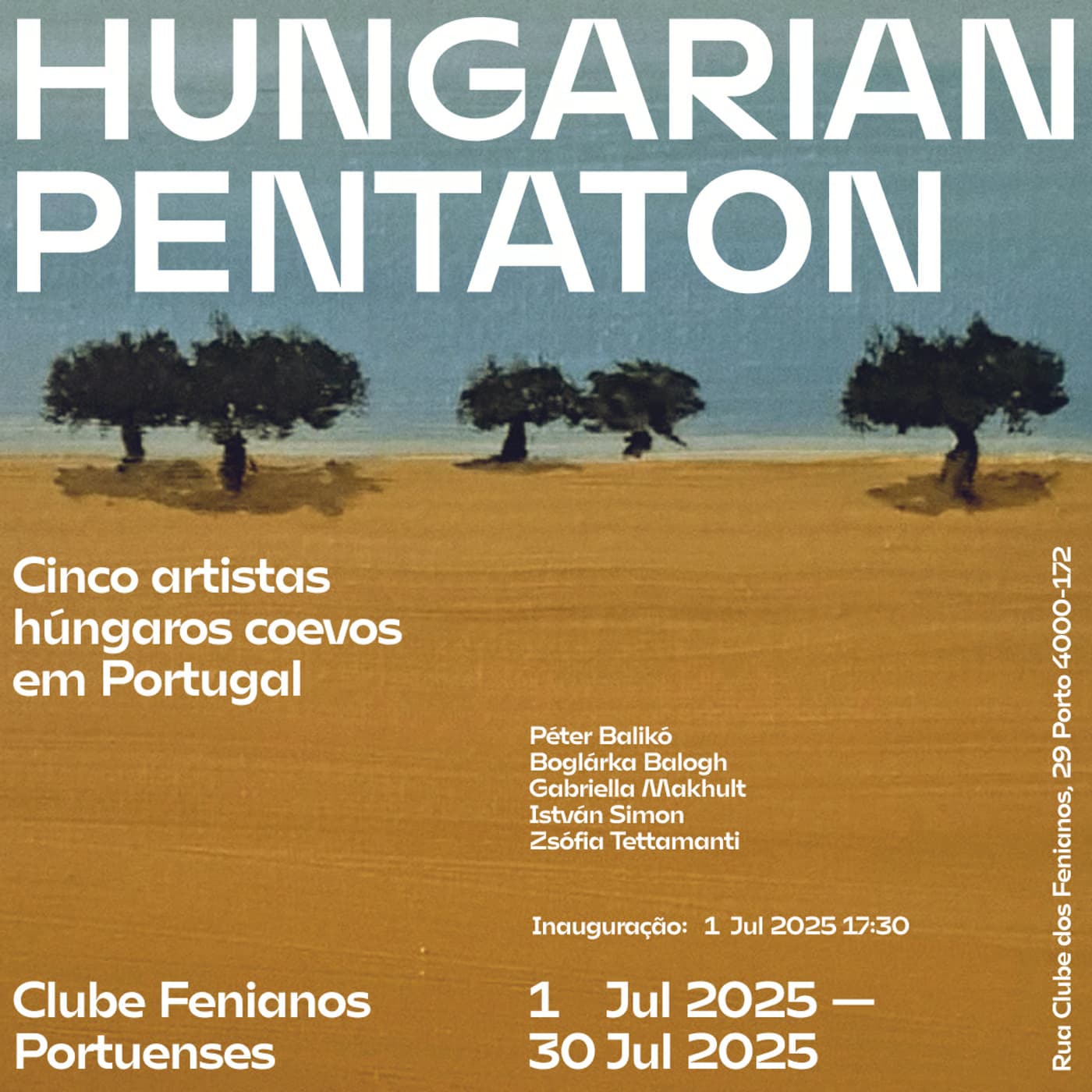 Hungarian Pentaton - Cinco artistas Húngaros Coevos