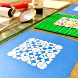 Impressões com LEGO — Construir, Carimbar, Criar