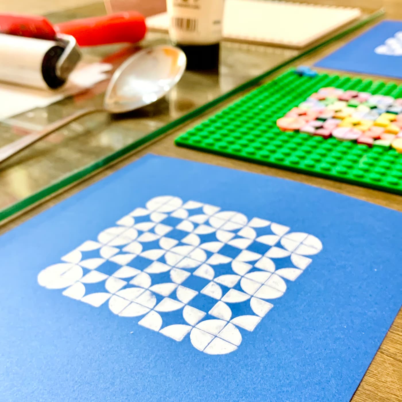 Impressões com LEGO — Construir, Carimbar, Criar