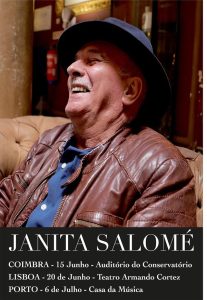 Janita Salomé ao Vivo no Porto – Uma Viagem Poética e Musical