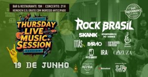 Live Music Session Tributo Rock Brasil