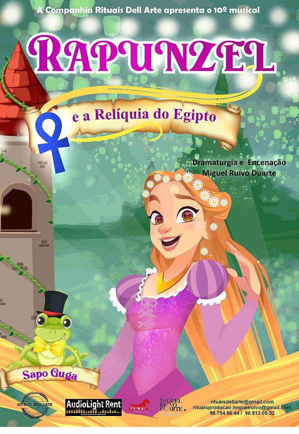MUSICAL RAPUNZEL E A RELÍQUIA DO EGIPTO