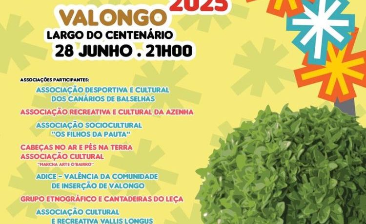 Marchas populares de Valongo a 28 de junho