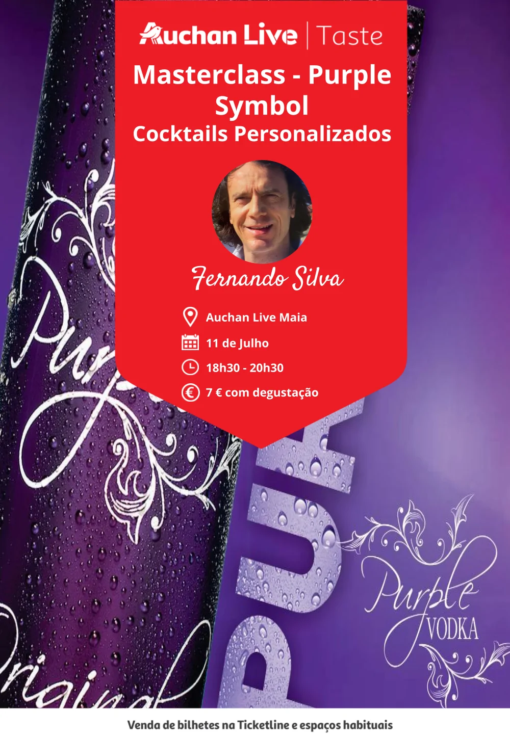Masterclass Purple Symbol Cockteil's Personalizado