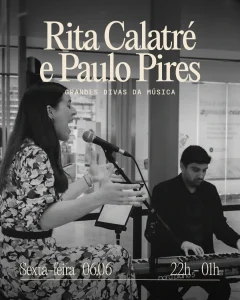 Rita Calatré e Paulo Pires no Angel's Share