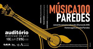 Música100Paredes Tributo ao Guitarrista Carlos Paredes no Auditório Municipal de Gaia