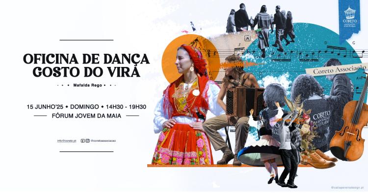 Oficina de Dança - Gosto do Vira, com Mafalda Rego