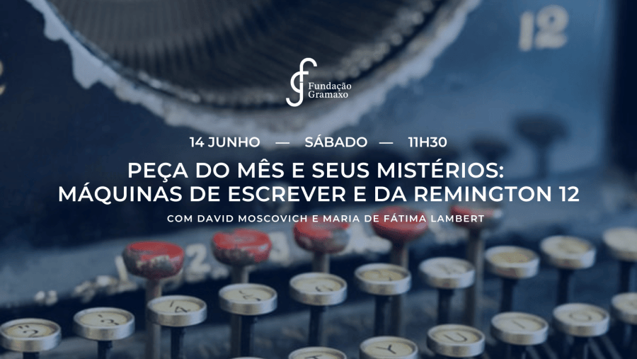 Peça do Mês e Seus Mistérios | História das Máquinas de Escrever e a Remington 12