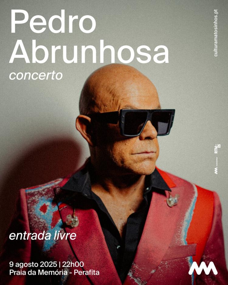 Pedro Abrunhosa em Concerto na Praia da Memória