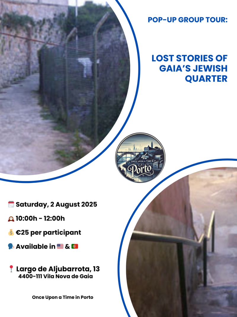 Pop-Up Group Tour: Lost Stories of Gaia's Jewish Quarter