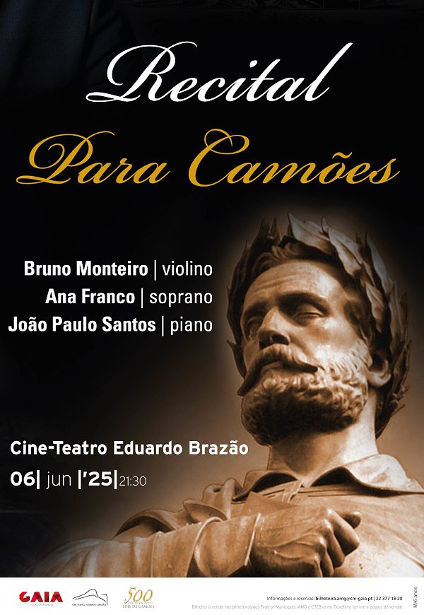 RECITAL PARA CAMÕES