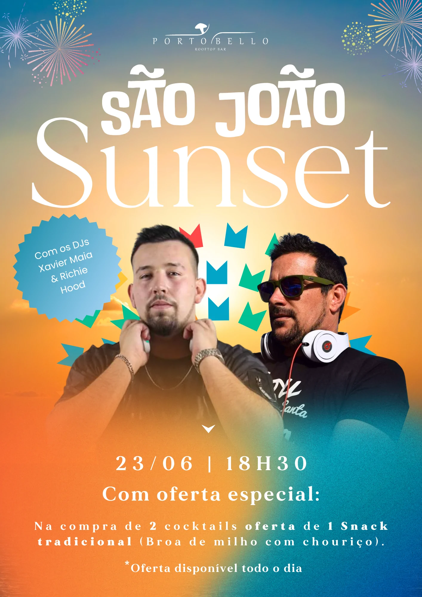 São João Sunset - Portobello Rooftop & Bar