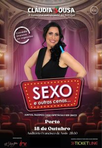 Sexo e Outras Cenas | Humor e Interação no Auditório Francisco de Assis
