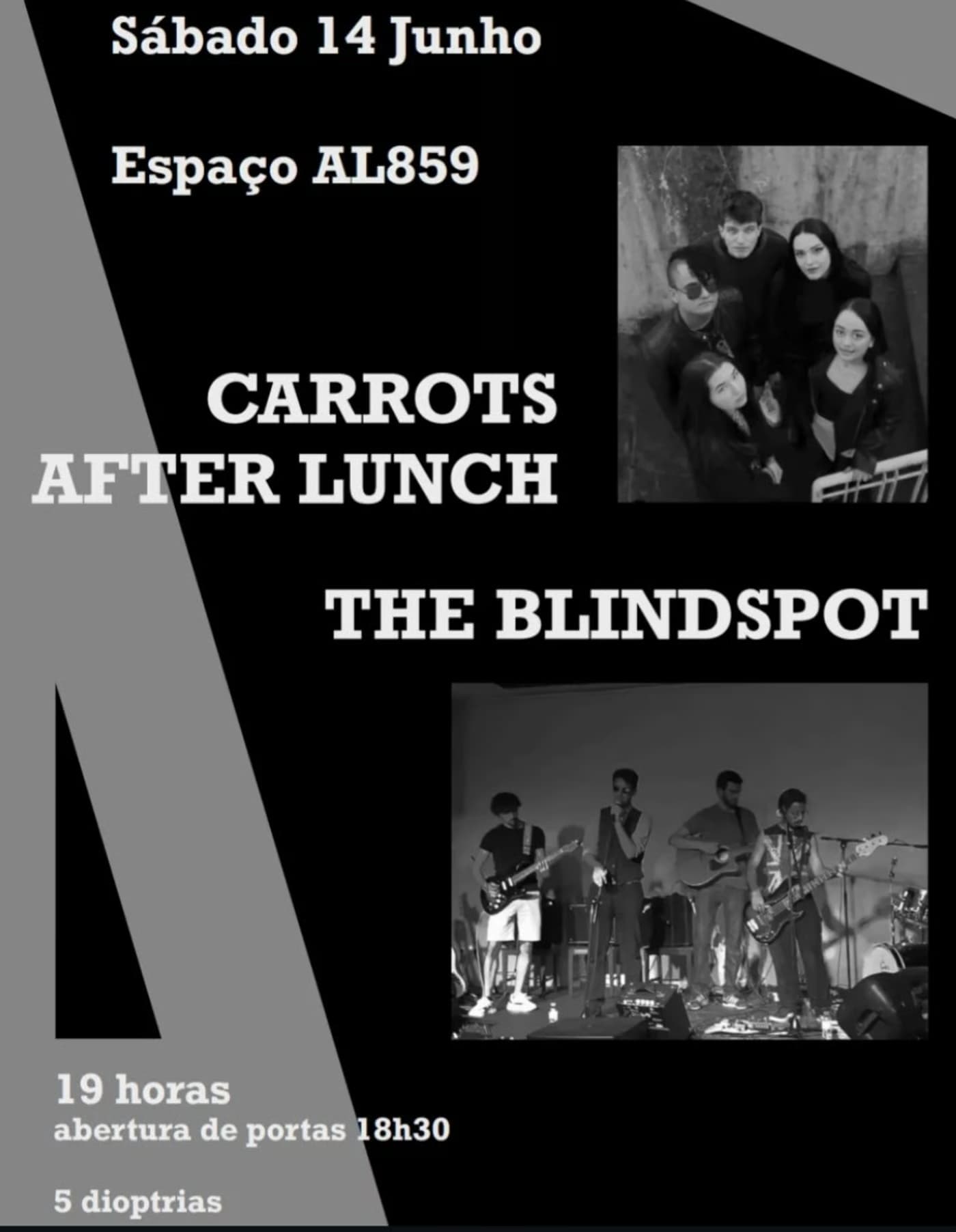 The Blindspot apresenta novo álbum com Carrots After Lunch